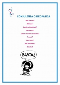 Consulenza osteopatica